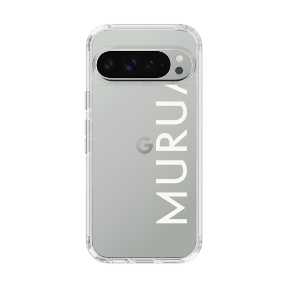 Slim Protection Case［ MURUA - Logo - White ］
