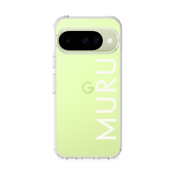 Slim Protection Case［ MURUA - Logo - White ］