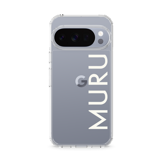 Slim Protection Case［ MURUA - Logo - White ］