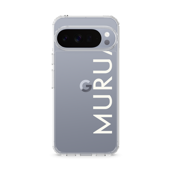 Slim Protection Case［ MURUA - Logo - White ］