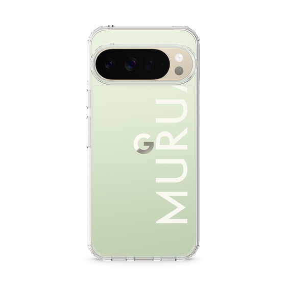 Slim Protection Case［ MURUA - Logo - White ］