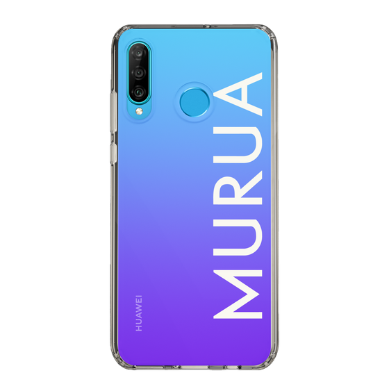 Slim Protection Case［ MURUA - Logo - White ］