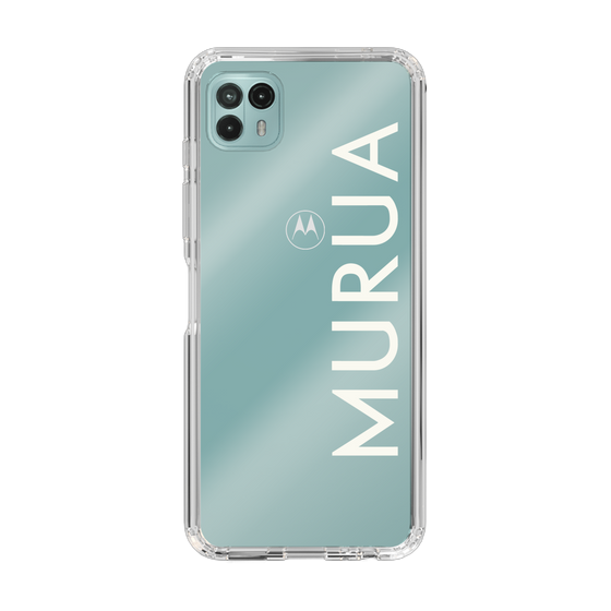Slim Protection Case［ MURUA - Logo - White ］