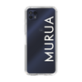 Slim Protection Case［ MURUA - Logo - White ］