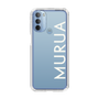 Slim Protection Case［ MURUA - Logo - White ］