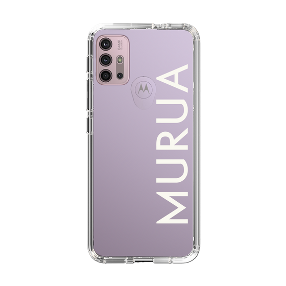 Slim Protection Case［ MURUA - Logo - White ］
