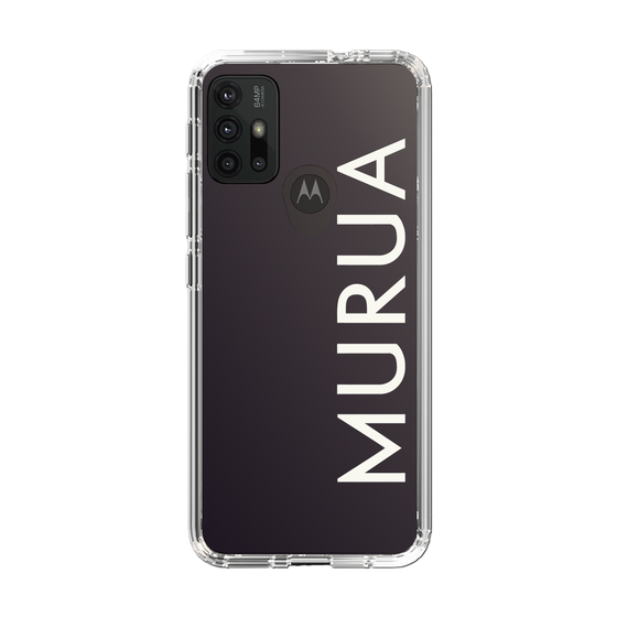 Slim Protection Case［ MURUA - Logo - White ］
