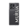 Slim Protection Case［ MURUA - Logo - White ］
