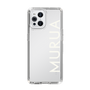 Slim Protection Case［ MURUA - Logo - White ］