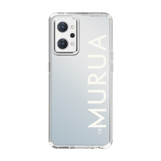 Slim Protection Case［ MURUA - Logo - White ］