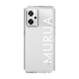 Slim Protection Case［ MURUA - Logo - White ］