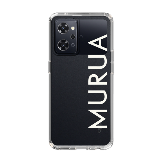 Slim Protection Case［ MURUA - Logo - White ］