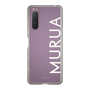 Slim Protection Case［ MURUA - Logo - White ］