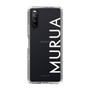 Slim Protection Case［ MURUA - Logo - White ］