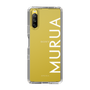 Slim Protection Case［ MURUA - Logo - White ］