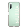Slim Protection Case［ MURUA - Logo - White ］