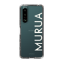 Slim Protection Case［ MURUA - Logo - White ］