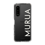 Slim Protection Case［ MURUA - Logo - White ］