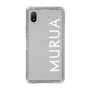 Slim Protection Case［ MURUA - Logo - White ］