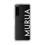 Slim Protection Case［ MURUA - Logo - White ］