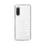 Slim Protection Case［ MURUA - Logo - White ］
