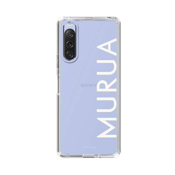 Slim Protection Case［ MURUA - Logo - White ］