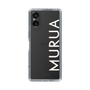 Slim Protection Case［ MURUA - Logo - White ］