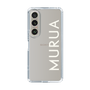 Slim Protection Case［ MURUA - Logo - White ］