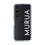 Slim Protection Case［ MURUA - Logo - White ］