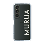 Slim Protection Case［ MURUA - Logo - White ］