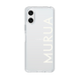 Slim Protection Case［ MURUA - Logo - White ］
