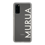 Slim Protection Case［ MURUA - Logo - White ］