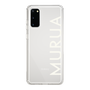 Slim Protection Case［ MURUA - Logo - White ］