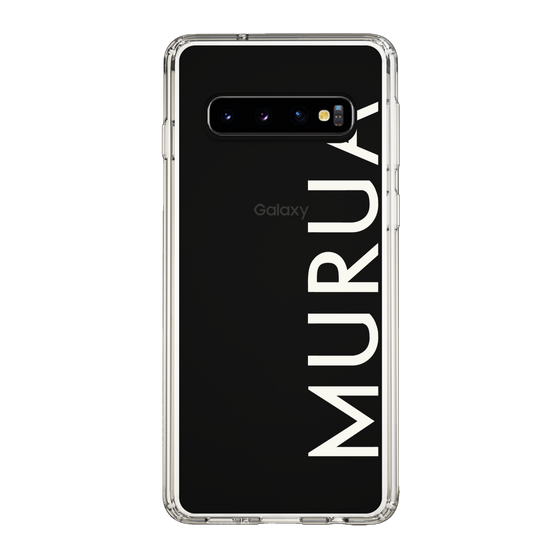 Slim Protection Case［ MURUA - Logo - White ］