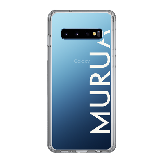 Slim Protection Case［ MURUA - Logo - White ］