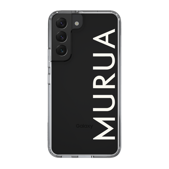 Slim Protection Case［ MURUA - Logo - White ］