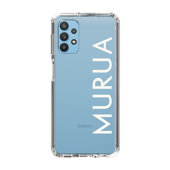 Slim Protection Case［ MURUA - Logo - White ］
