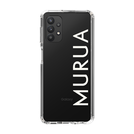 Slim Protection Case［ MURUA - Logo - White ］