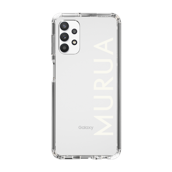 Slim Protection Case［ MURUA - Logo - White ］