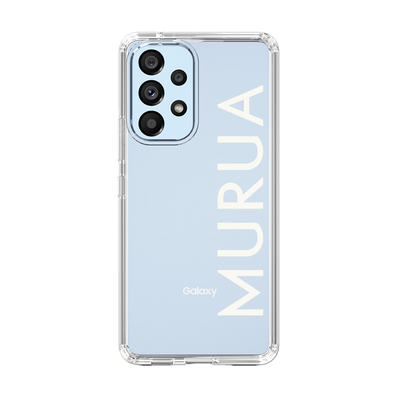 Slim Protection Case［ MURUA - Logo - White ］