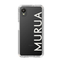 Slim Protection Case［ MURUA - Logo - White ］