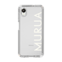 Slim Protection Case［ MURUA - Logo - White ］