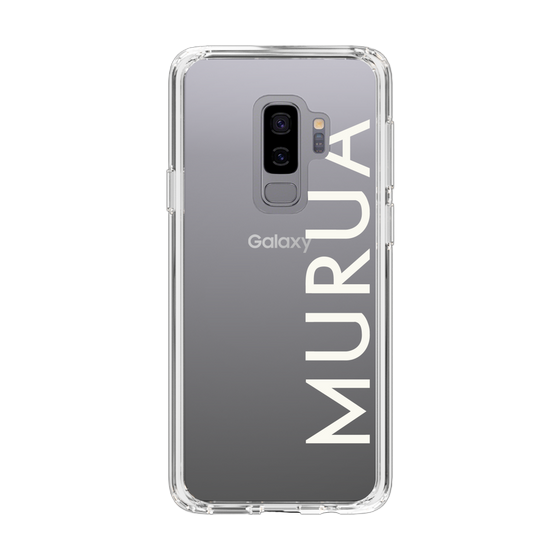 Slim Protection Case［ MURUA - Logo - White ］