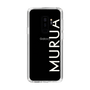 Slim Protection Case［ MURUA - Logo - White ］