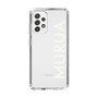 Slim Protection Case［ MURUA - Logo - White ］