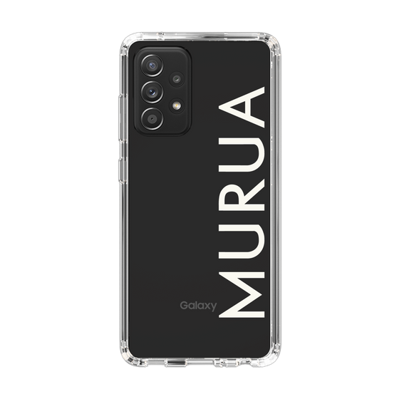 Slim Protection Case［ MURUA - Logo - White ］