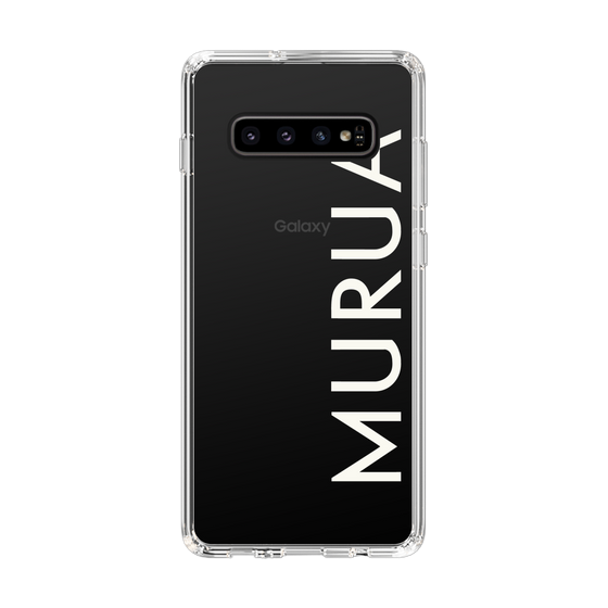 Slim Protection Case［ MURUA - Logo - White ］