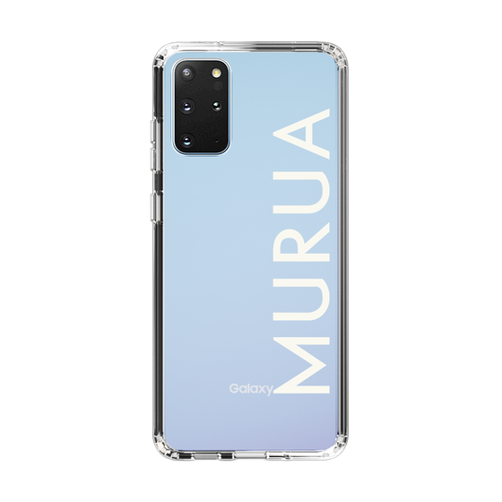 Slim Protection Case［ MURUA - Logo - White ］