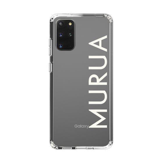 Slim Protection Case［ MURUA - Logo - White ］