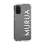 Slim Protection Case［ MURUA - Logo - White ］